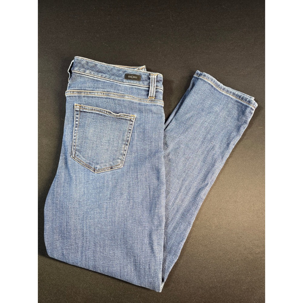 Liverpool Los Angeles The Girlfriend Jeans Medium Wash Blue Denim Size 12/31